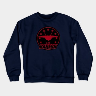 F-22 Raptor Patch Crewneck Sweatshirt